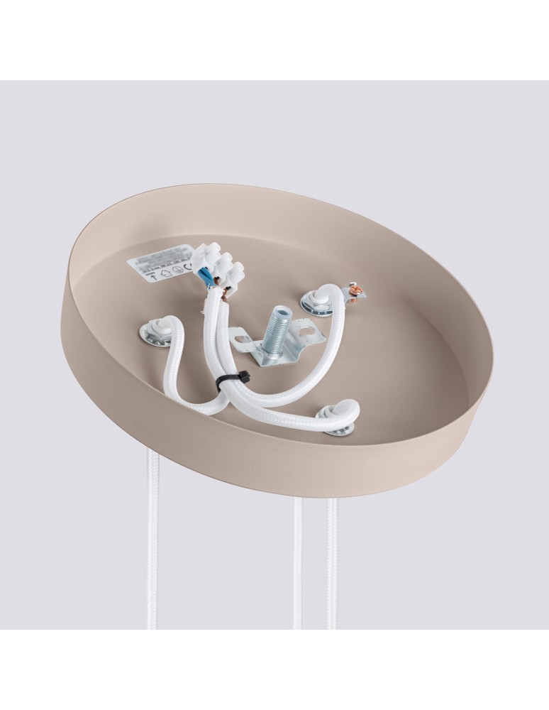 Sollux Lampa wisząca KARBON 3P taupe SL.1775 Sollux Lampa wisząca KARBON 3P taupe SL.1775