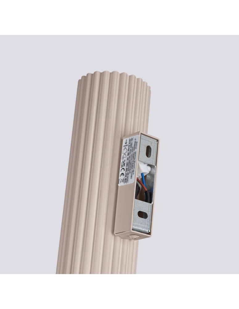 Kinkiety - Sollux Kinkiet KARBON 30 taupe SL.1776 - product kolory-swiatla.pl 6