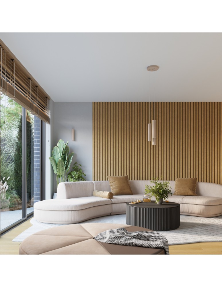 Kinkiety - Sollux Kinkiet KARBON 30 taupe SL.1776 - product kolory-swiatla.pl 9