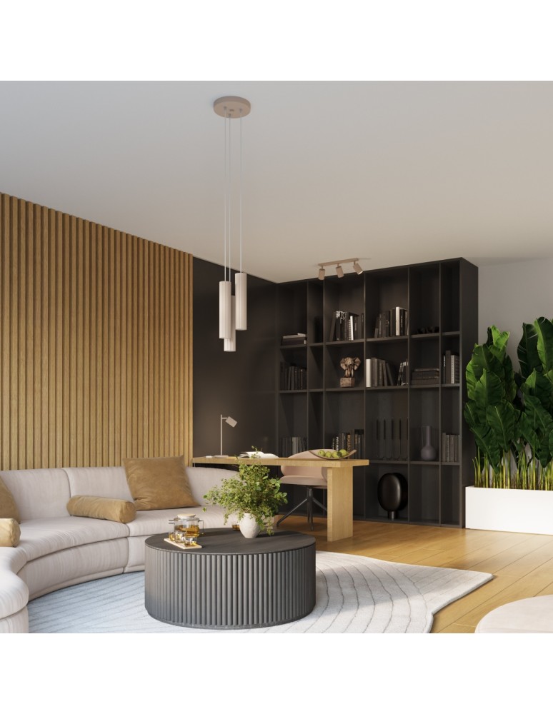 Kinkiety - Sollux Kinkiet KARBON 30 taupe SL.1776 - product kolory-swiatla.pl 10