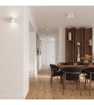 Lampy sufitowe - Sollux Plafon AURA 2 biały GU10 SL.1780 - product 9