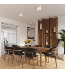 Lampy sufitowe - Sollux Plafon AURA 2 biały GU10 SL.1780 - product 10