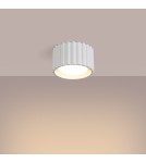 Lampy sufitowe - Sollux Plafon AURA 1 biały Gx53 SL.1782 - product 3