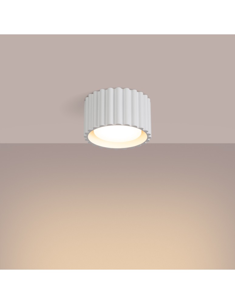 Sollux Plafon AURA 1 biały Gx53 SL.1782