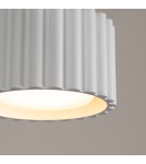Lampy sufitowe - Sollux Plafon AURA 1 biały Gx53 SL.1782 - product 4