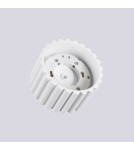 Lampy sufitowe - Sollux Plafon AURA 1 biały Gx53 SL.1782 - product 5
