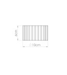 Lampy sufitowe - Sollux Plafon AURA 1 biały Gx53 SL.1782 - product 7