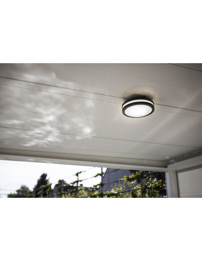Lutec TITAN Sufitowa 1xE27 Antracyt 6336201118