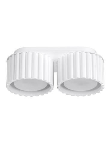 Sollux Plafon AURA 2 biały Gx53 SL.1783