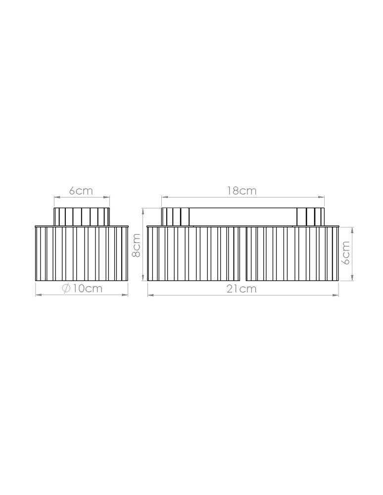 Sollux Plafon AURA 2 biały Gx53 SL.1783 Sollux Plafon AURA 2 biały Gx53 SL.1783