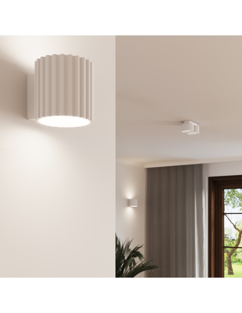 Sollux Plafon AURA 2 biały Gx53 SL.1783 Sollux Plafon AURA 2 biały Gx53 SL.1783