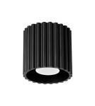 Sollux Plafon AURA 1 czarny GU10 SL.1784 Sollux Plafon AURA 1 czarny GU10 SL.1784
