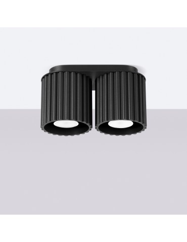 Sollux Plafon AURA 2 czarny GU10 SL.1785 - product 2