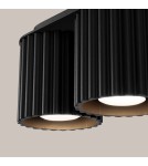 Sollux Plafon AURA 2 czarny GU10 SL.1785 Sollux Plafon AURA 2 czarny GU10 SL.1785