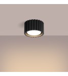 Sollux Plafon AURA 1 czarny Gx53 SL.1787 Sollux Plafon AURA 1 czarny Gx53 SL.1787