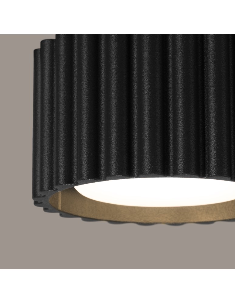 Sollux Plafon AURA 1 czarny Gx53 SL.1787 Sollux Plafon AURA 1 czarny Gx53 SL.1787