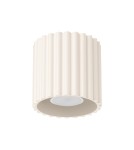 Lampy sufitowe - Sollux Plafon AURA 1 beżowy GU10 SL.1789 - product 1