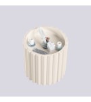 Lampy sufitowe - Sollux Plafon AURA 1 beżowy GU10 SL.1789 - product 6