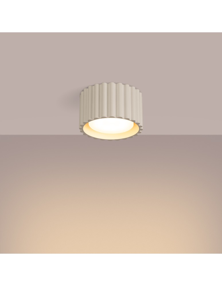 Sollux Plafon AURA 1 beżowy Gx53 SL.1792 Sollux Plafon AURA 1 beżowy Gx53 SL.1792
