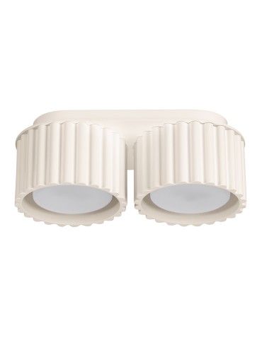Sollux Plafon AURA 2 beżowy Gx53 SL.1793