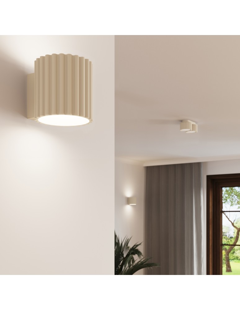 Sollux Plafon AURA 2 beżowy Gx53 SL.1793 Sollux Plafon AURA 2 beżowy Gx53 SL.1793