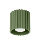 Sollux Plafon AURA 1 zielony oliwkowy GU10 SL.1794 Sollux Plafon AURA 1 zielony oliwkowy GU10 SL.1794