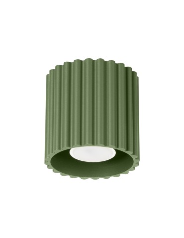 Sollux Plafon AURA 1 zielony oliwkowy GU10 SL.1794