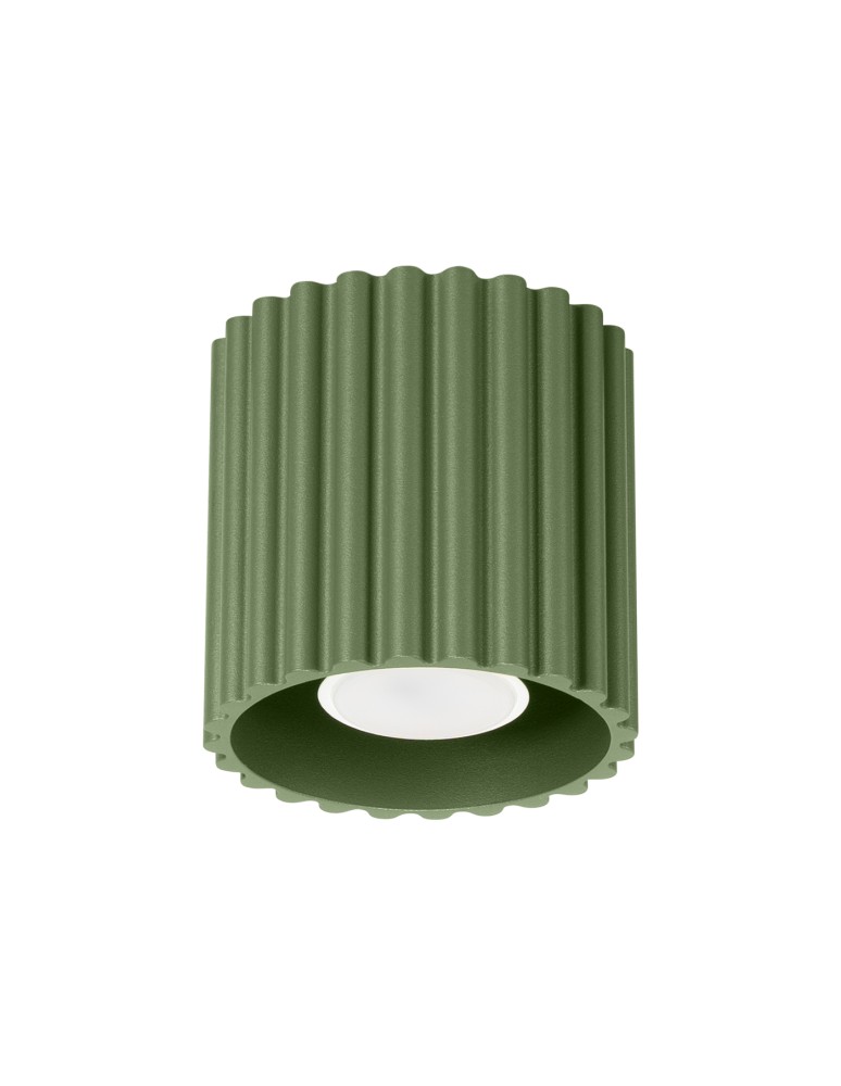 Sollux Plafon AURA 1 zielony oliwkowy GU10 SL.1794 Sollux Plafon AURA 1 zielony oliwkowy GU10 SL.1794