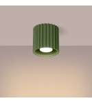 Sollux Plafon AURA 1 zielony oliwkowy GU10 SL.1794 Sollux Plafon AURA 1 zielony oliwkowy GU10 SL.1794