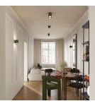 Lampy sufitowe - Sollux Plafon AURA 2 zielony oliwkowy GU10 SL.1795 - product 9