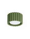 Sollux Plafon AURA 1 zielony oliwkowy Gx53 SL.1797