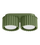 Sollux Plafon AURA 2 zielony oliwkowy Gx53 SL.1798 Sollux Plafon AURA 2 zielony oliwkowy Gx53 SL.1798
