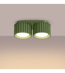 Sollux Plafon AURA 2 zielony oliwkowy Gx53 SL.1798 Sollux Plafon AURA 2 zielony oliwkowy Gx53 SL.1798