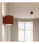 Lampy sufitowe - Sollux Plafon AURA 2 ochra czerwona GU10 SL.1800 - product 11