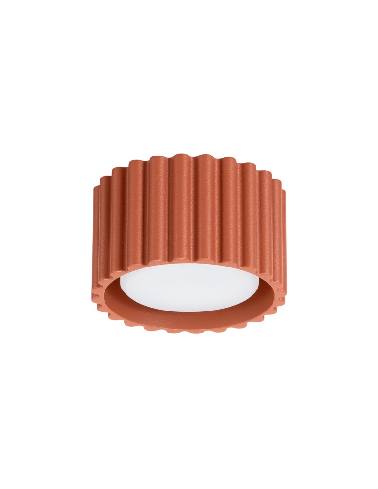 Sollux Plafon AURA 1 ochra czerwona Gx53 SL.1802 Sollux Plafon AURA 1 ochra czerwona Gx53 SL.1802