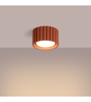 Sollux Plafon AURA 1 ochra czerwona Gx53 SL.1802 Sollux Plafon AURA 1 ochra czerwona Gx53 SL.1802