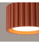 Sollux Plafon AURA 1 ochra czerwona Gx53 SL.1802 Sollux Plafon AURA 1 ochra czerwona Gx53 SL.1802