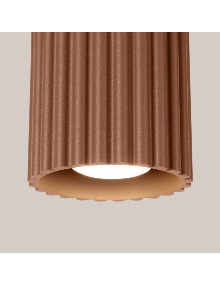 Sollux Plafon AURA 1 mocca GU10 SL.1804 Sollux Plafon AURA 1 mocca GU10 SL.1804