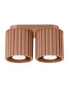 Sollux Plafon AURA 2 mocca GU10 SL.1805
