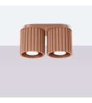 Sollux Plafon AURA 2 mocca GU10 SL.1805 Sollux Plafon AURA 2 mocca GU10 SL.1805