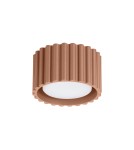 Lampy sufitowe - Sollux Plafon AURA 1 mocca Gx53 SL.1807 - product 1