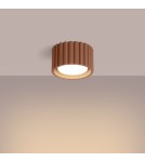 Lampy sufitowe - Sollux Plafon AURA 1 mocca Gx53 SL.1807 - product 3