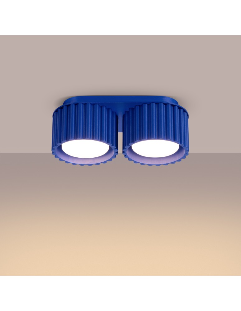 Sollux Plafon AURA 2 ultramaryna Gx53 SL.1813 Sollux Plafon AURA 2 ultramaryna Gx53 SL.1813