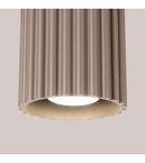 Lampy sufitowe - Sollux Plafon AURA 1 taupe GU10 SL.1814 - product 4