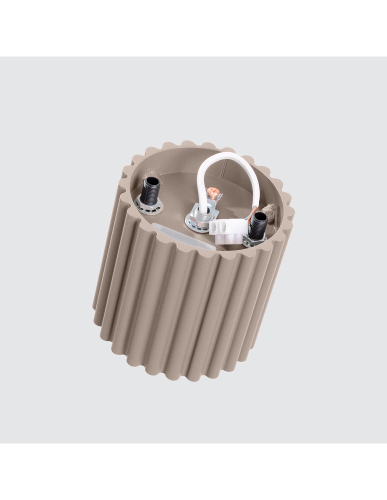 Lampy sufitowe - Sollux Plafon AURA 1 taupe GU10 SL.1814 - product kolory-swiatla.pl 6