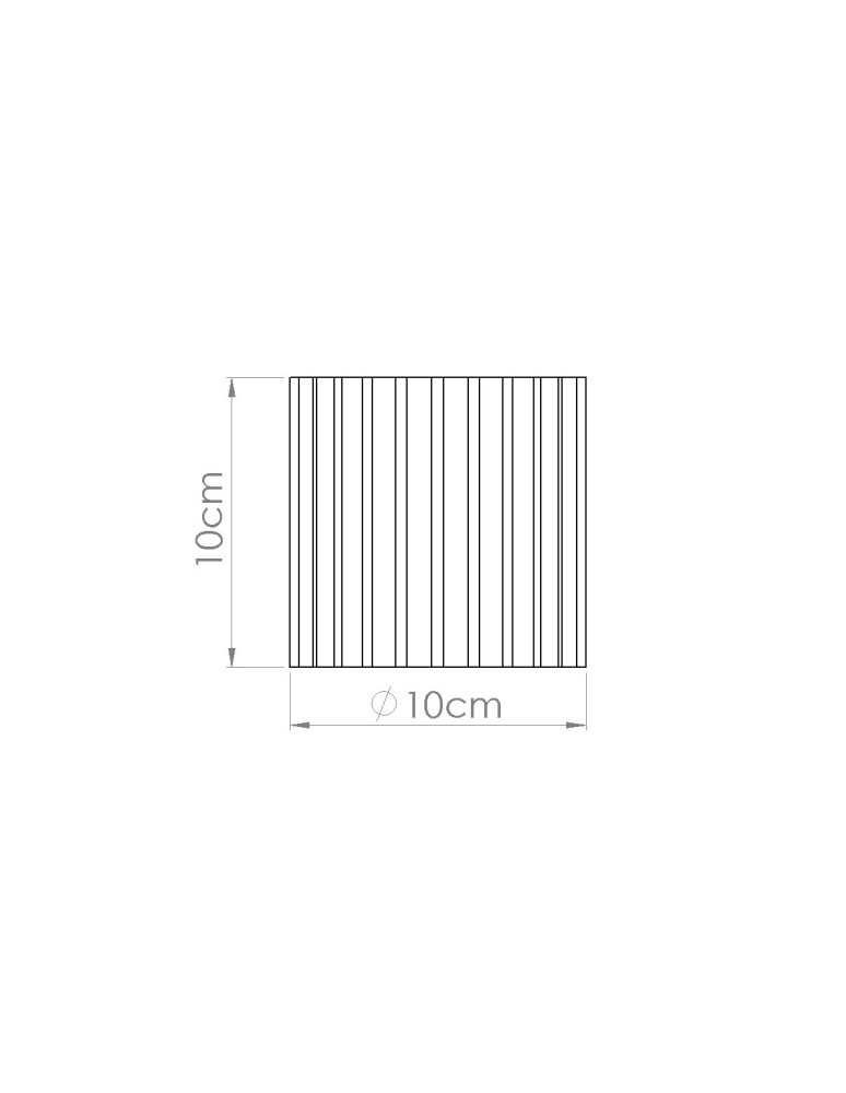 Lampy sufitowe - Sollux Plafon AURA 1 taupe GU10 SL.1814 - product kolory-swiatla.pl 7