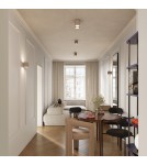 Lampy sufitowe - Sollux Plafon AURA 1 taupe GU10 SL.1814 - product 9