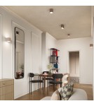 Lampy sufitowe - Sollux Plafon AURA 1 taupe GU10 SL.1814 - product 10