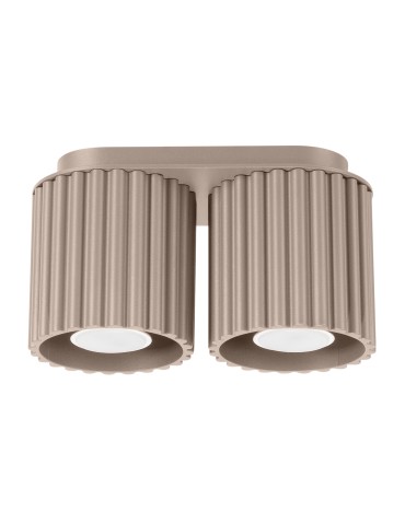 Sollux Plafon AURA 2 taupe GU10 SL.1815