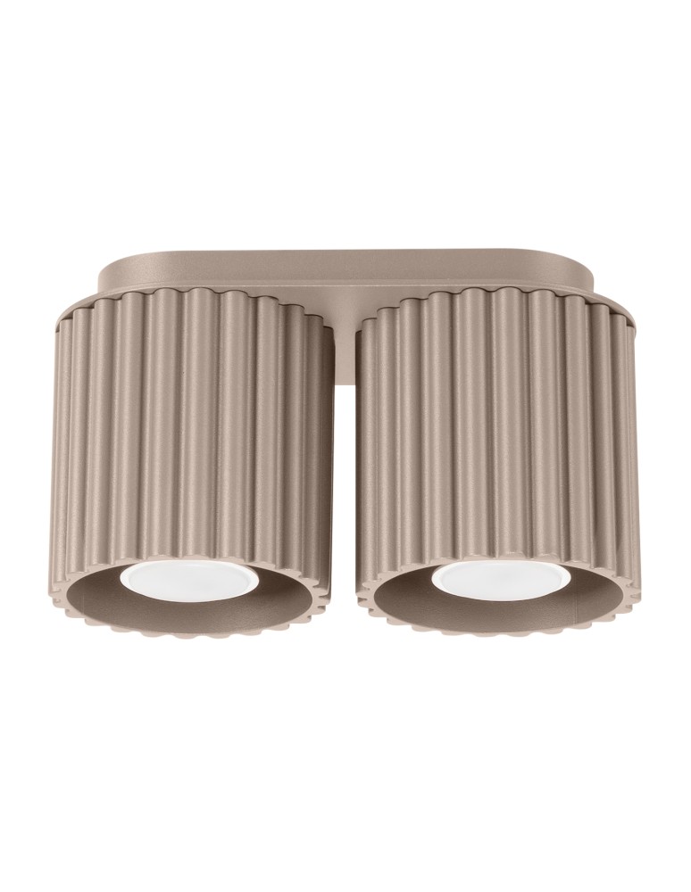 Sollux Plafon AURA 2 taupe GU10 SL.1815 Sollux Plafon AURA 2 taupe GU10 SL.1815